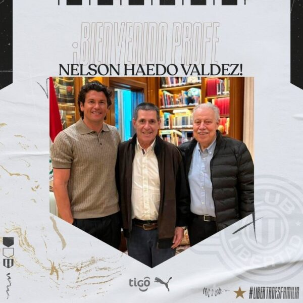 ¡Bombazo de Libertad! El Gumarelo anunció a Nelson Haedo como nuevo entrenador