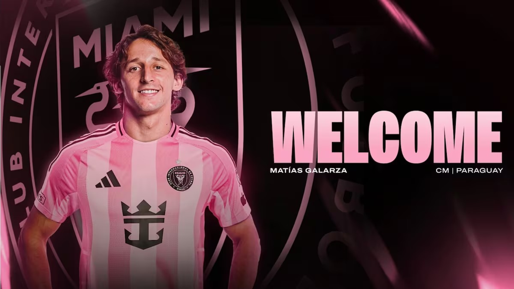 Inter de Miami anuncia la llegada de Matías Galarza