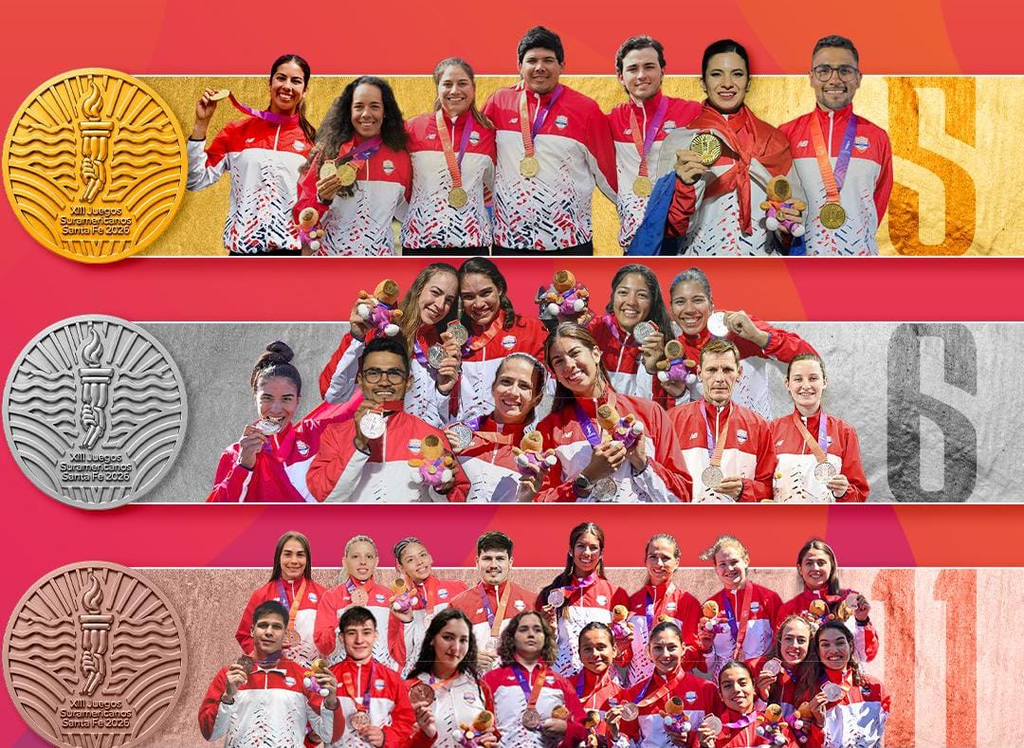 Paraguay acumula 22 medallas en los Juegos Odesur 2026